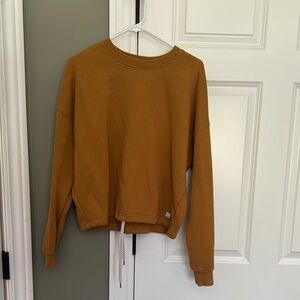 Vuori Women's Mustard Sweatshirt